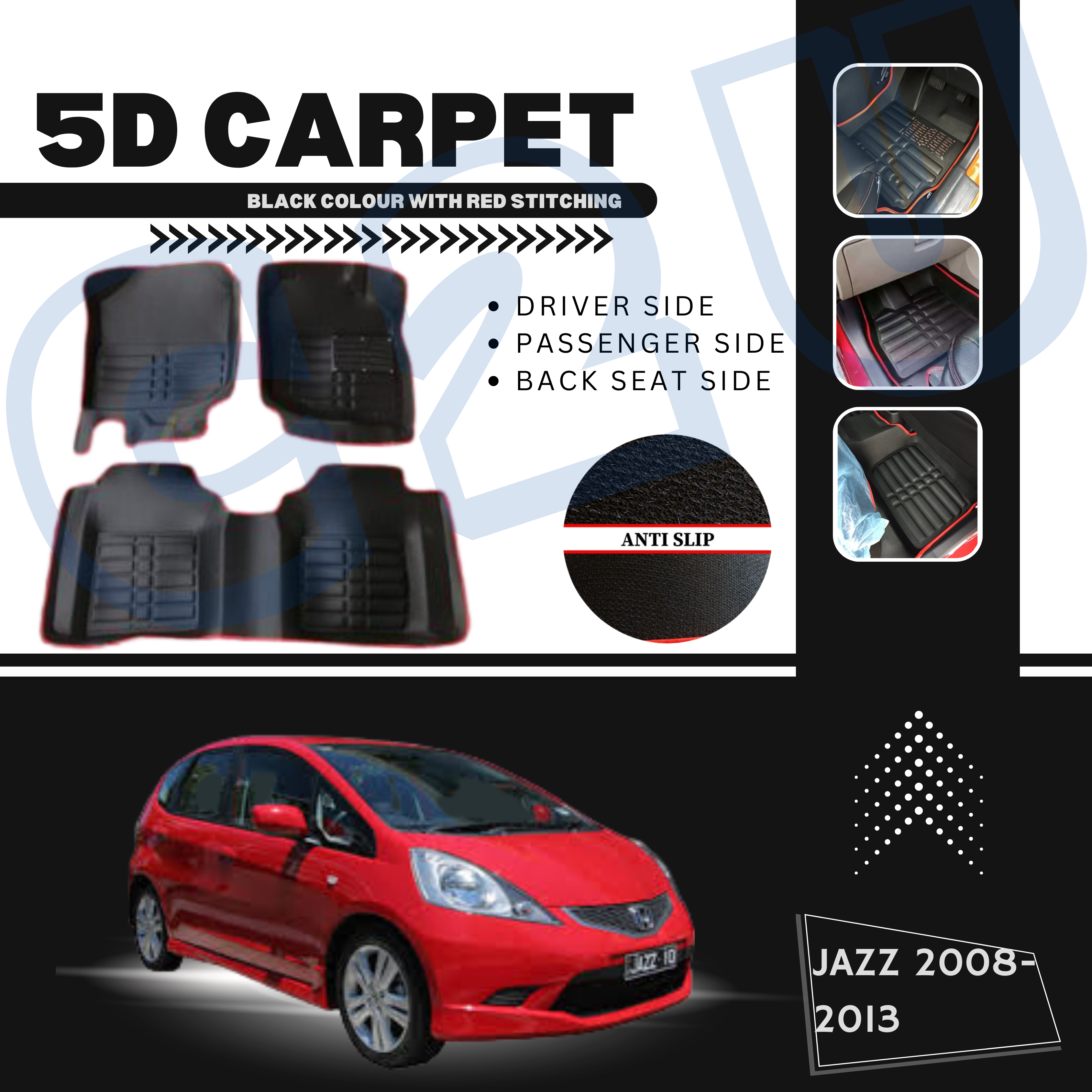 5D CARPET JAZZ 2008-2013